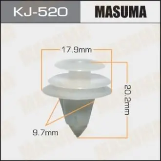 Клипса автомобильная MASUMA KJ520