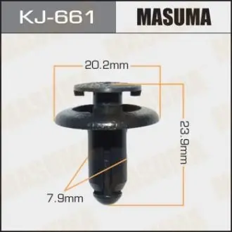 Клипса автомобильная MASUMA KJ661