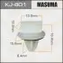 Клипса автомобильная MASUMA KJ801 (фото 1)