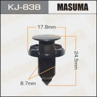 Клипса автомобильная MASUMA KJ838