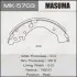 Колодки барабанні MASUMA MK5703 (фото 1)