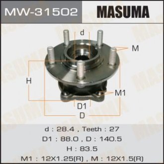 Підшипник ступиці MASUMA MW31502