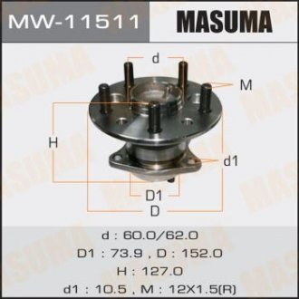 Подшипник ступици MASUMA MW11511