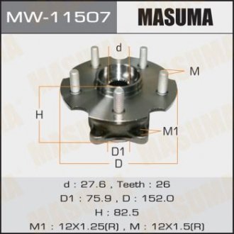 Подшипник ступици MASUMA MW11507 (фото 1)
