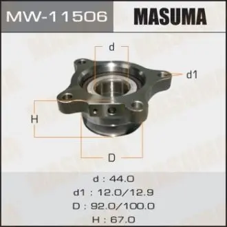 Підшипник ступиці MASUMA MW11506