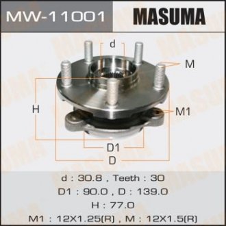 Підшипник ступиці MASUMA MW11001
