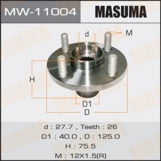 Подшипник ступици MASUMA MW11004 (фото 1)