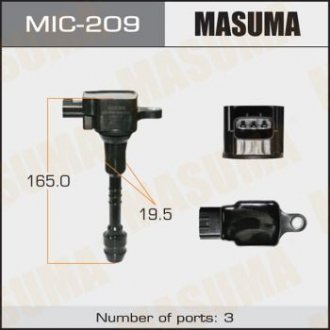 Катушка зажигания MASUMA MIC209 (фото 1)