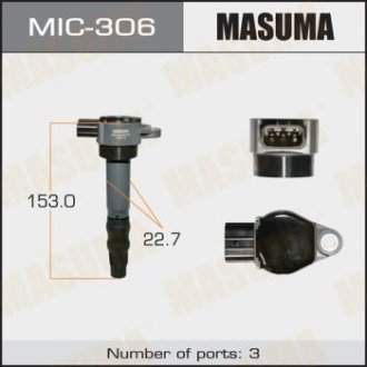 Катушка зажигания MASUMA MIC306 (фото 1)