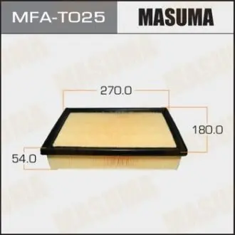 Фото запчасти Воздушный фильтр MASUMA MFAT025 Воздушный фильтр MASUMA MFAT025