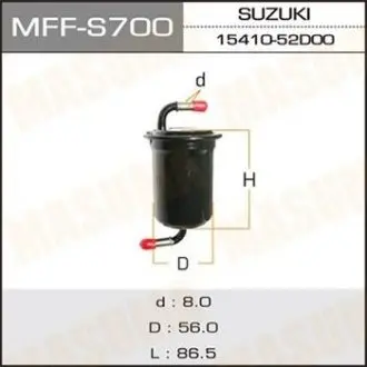 Топливный фильтр MASUMA MFFS700