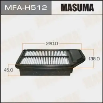 Фото запчастини Повітряний фільтр MASUMA MFAH512 Повітряний фільтр MASUMA MFAH512