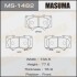 Колодки дискові MASUMA MS1482 (фото 1)