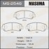 Колодки дискові MASUMA MS2546 (фото 1)