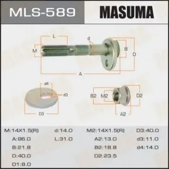 Болт эксцентрик MASUMA MLS589