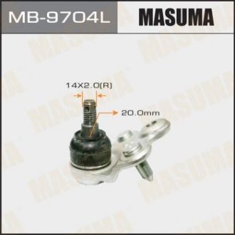 Шаровая опора MASUMA MB9704L (фото 1)