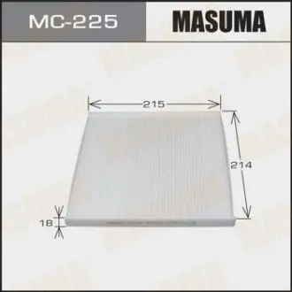 Салонный фильтр MASUMA MC225