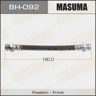 Фото запчасти Шланг тормозной MASUMA BH092 Шланг тормозной MASUMA BH092