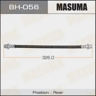 Фото запчастини Шланг гальмівний MASUMA BH056 Шланг гальмівний MASUMA BH056
