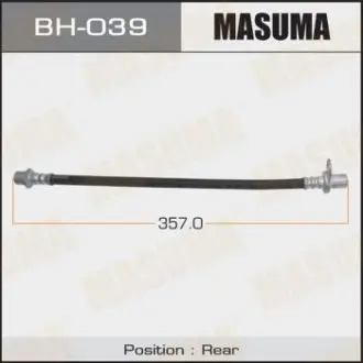 Фото запчасти Шланг тормозной MASUMA BH039 Шланг тормозной MASUMA BH039