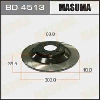 Диск тормозной MASUMA BD4513 (фото 1)
