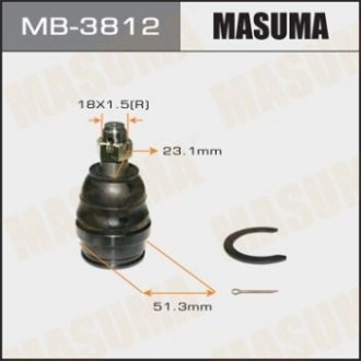 Кульова опора MASUMA MB3812 (фото 1)