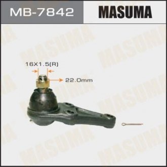 Кульова опора MASUMA MB7842