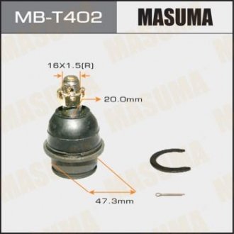 Кульова опора MASUMA MBT402 (фото 1)
