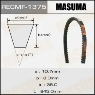 Ремень клиновый MASUMA 1375