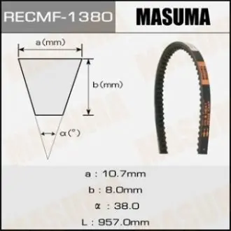 Ремень клиновый MASUMA 1380