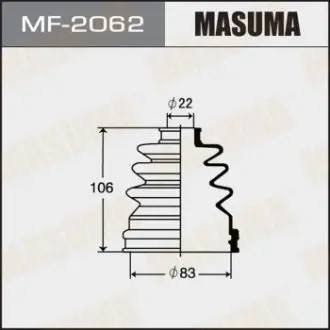 Фото запчасти Пыльник ШРУСа MASUMA MF2062 Пыльник ШРУСа MASUMA MF2062