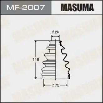 Пыльник ШРУСа MASUMA MF2007