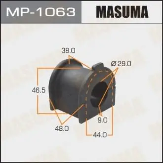 Втулка стабилизатора [уп.2] /front/ PRADO/ KDJ150L, GRJ150L, KDJ155L MASUMA MP1063