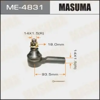 Накінечник рульової тяги out D22, R50, T30 MASUMA ME4831