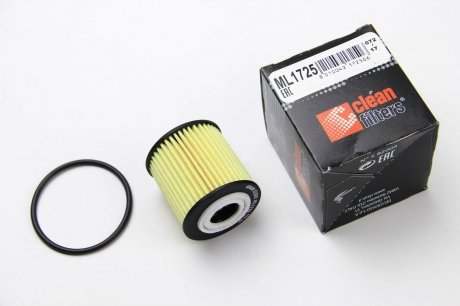 Фільтр масляний Smart 0.6-0.7i/0.8CDI 98- FILTERS CLEAN FILTER ML1725 (фото 1)