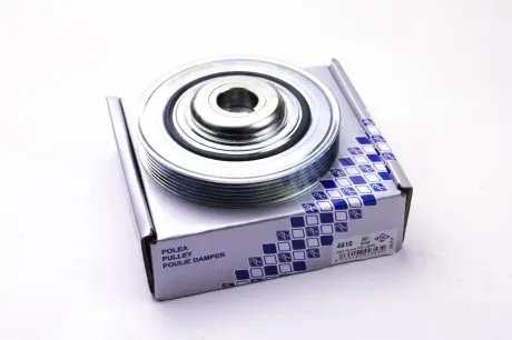 Шків колінвалу Jumpy/Expert/Berlingo 1.9D 98- (DW8/51-70kw) METALCAUCHO 04610