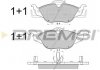 Колодки тормозные передние BREMSI BP2810 (фото 3)