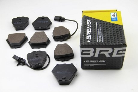 Колодки тормозные передние BREMSI BP3121 (фото 1)