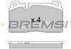 Колодки тормозные передние BREMSI BP3592 (фото 3)