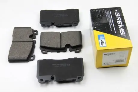 Гальмівні колодки перед. Audi A6/A7/Q5 10- (Brembo) BREMSI BP3592