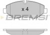 Тормозные колодки передние BREMSI BP3292 (фото 3)