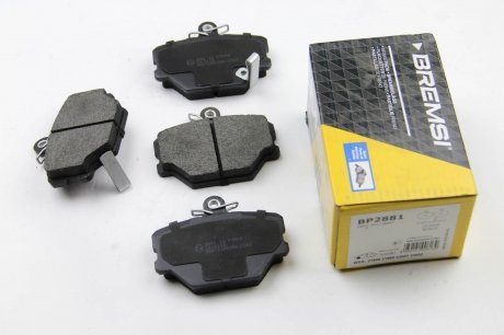 Тормозные колодки передние BREMSI BP2881 (фото 1)