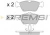 Тормозные колодки передние BREMSI BP2694 (фото 3)