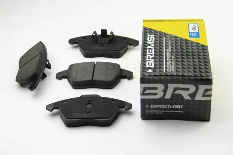 Гальмівні колодки перед. Citroen C4/Peugeot 207/208/307/308/Jetta IV 07- BREMSI BP3174