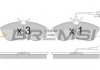 Тормозные колодки передние BREMSI BP2889 (фото 3)
