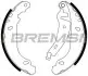Колодки тормозные задние BREMSI GF0415-2 (фото 3)