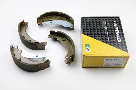 Гальмівні колодки зад. Renault 9,11,19,21, Clio, Rapid BREMSI GF0415-2 (фото 1)