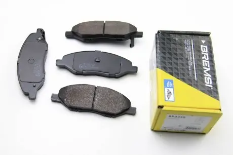 Колодки тормозные передние BREMSI BP3335
