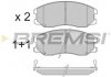 Колодки тормозные передние BREMSI BP3303 (фото 3)
