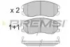 Колодки тормозные передние BREMSI BP3303 (фото 3)